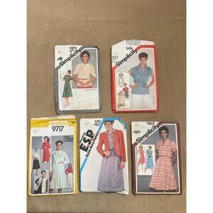 Vintage Patterns size 14 from 80’s